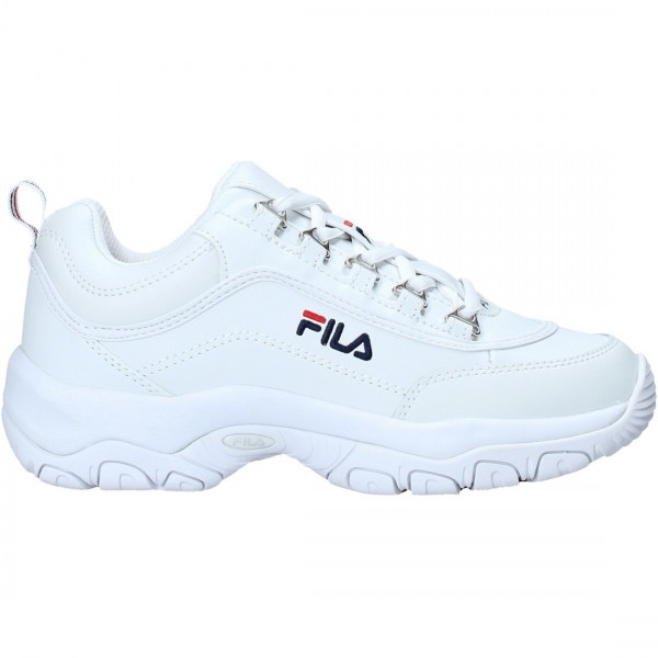 Fila, Strada Low, Zapatillas, Sportwear, Moda, Plataforma, Piel