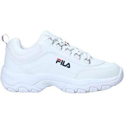 Fila, Strada Low, Zapatillas, Sportwear, Moda, Plataforma, Piel