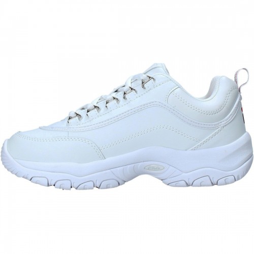 Fila, Strada Low, Zapatillas, Sportwear, Moda, Plataforma, Piel