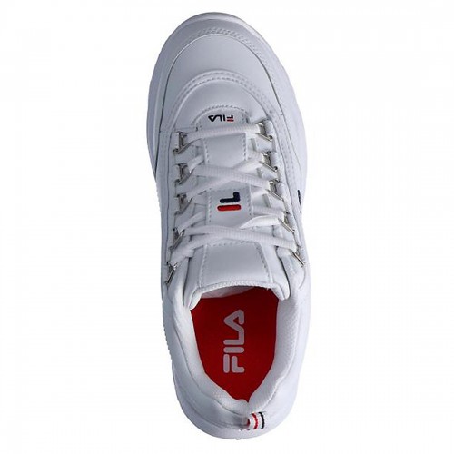 Fila, Strada Low, Zapatillas, Sportwear, Moda, Plataforma, Piel