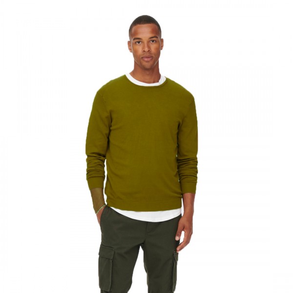 Only&sons Jersey Wyler Jersey Hombre 22020088_CAMEL