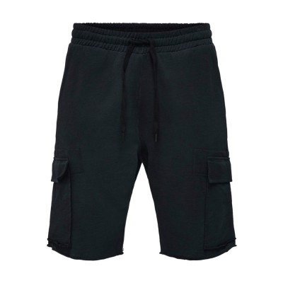 Only & Sons, Regular Fit Shorts Lino, Pantalon, Tipo Cargo