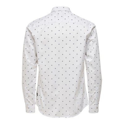 Only&sons Camisa Ane Camisa Hombre 22022440_BLANC