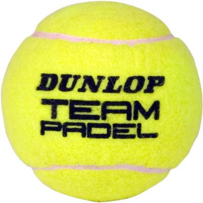 Dunlop, Bote 3 Team, Padel, Pelota, 100% Sintético, Caucho