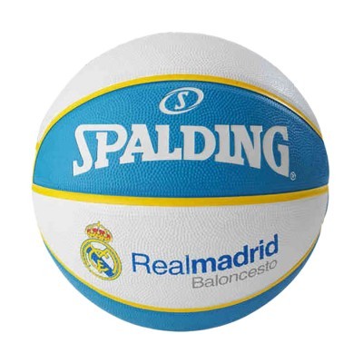 Spalding Real Madrid Balon Unisex 83787Z_BLANC