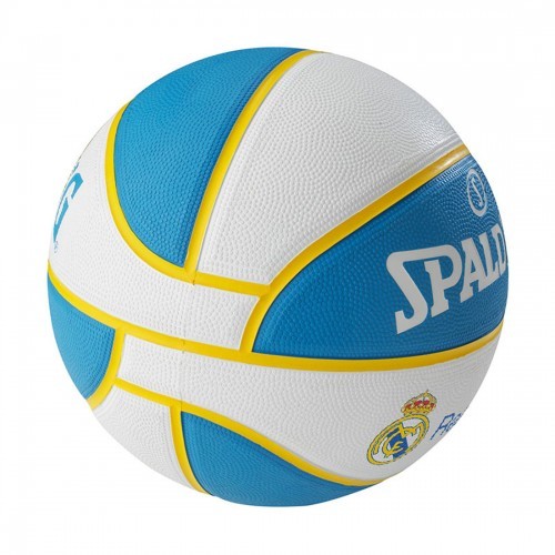 Spalding Real Madrid Balon Unisex 83787Z_BLANC