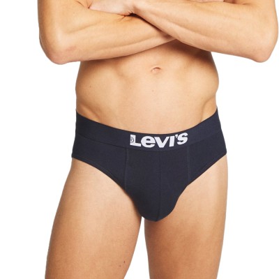 Levis, Pack 2 Slip Solid Basic, Ropa Interior, Calzoncillo