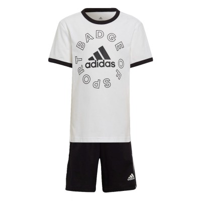 Adidas Set Inf Logo Set Textil Infantil ADH65801_BCONG