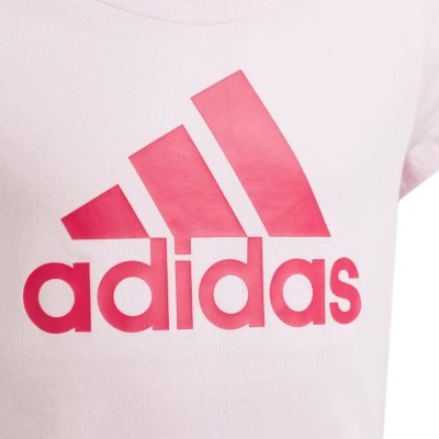 Adidas Cam M/c Jra Bl T Camiseta M/c Niño ADHM8732_ROSA