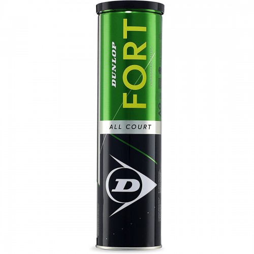 Dunlop, Fort All Court, Bote De 4, Pelota, Tenis, Premium