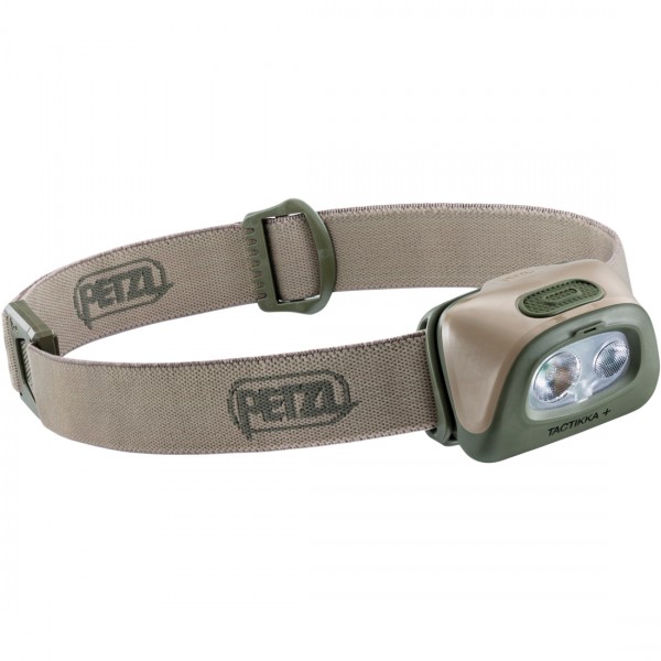 Petzl, Tactikka+ 350LM, Frontal, Luz Blanca, Luz Roja