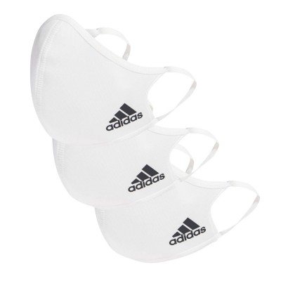 Adidas, Mascarilla Deportiva, 2 Capas, Pack De 3, Uso