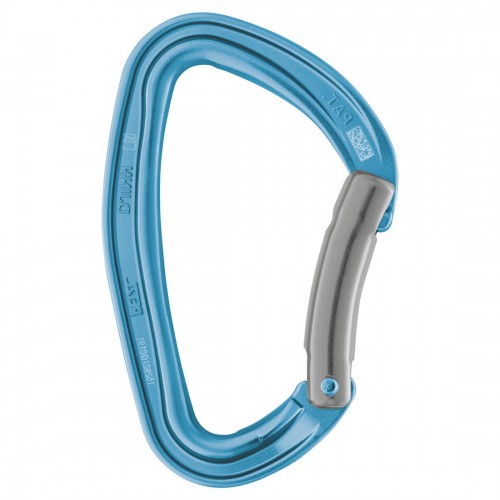 Petzl, Mosqueton Djinn Curvo, Mosqueton, Escalada, Keylock