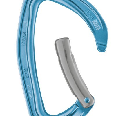 Petzl, Mosqueton Djinn Curvo, Mosqueton, Escalada, Keylock