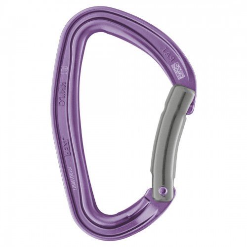 Petzl, Mosqueton Djinn Curvo, Mosqueton, Escalada, Keylock