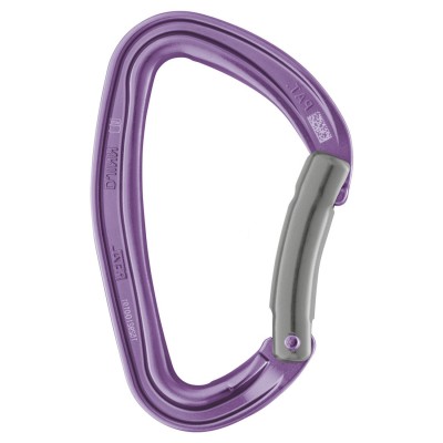 Petzl, Mosqueton Djinn Curvo, Mosqueton, Escalada, Keylock