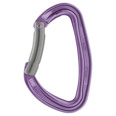 Petzl, Mosqueton Djinn Curvo, Mosqueton, Escalada, Keylock