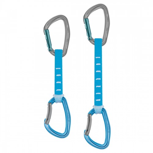 Petzl, Djinn Axess Cinta Express Completa,17 cm, Escalada