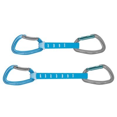 Petzl, Djinn Axess Cinta Express Completa,17 cm, Escalada