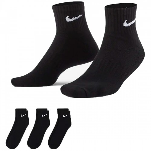 Nike, Everyday Cushion Ankle, Calcetin, Pack 3 Pares, Dri-Fit