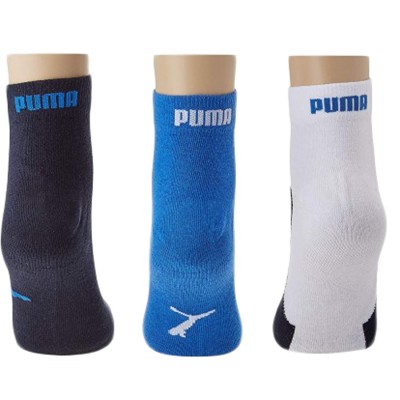 Puma, BWT Quarter, Calcetines, 3 Pack, Sportwear, Multideporte