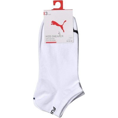 Puma, Kids Invisible 3 Pack, Calcetin, Sportwear, Multideporte