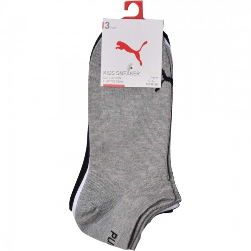 Puma, Kids Invisible 3 Pack, Calcetin, Sportwear, Multideporte