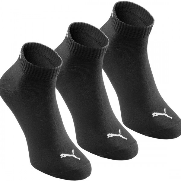 Puma, Quarter Plain, Calcetin, Pack De 3, Sportwear, Training