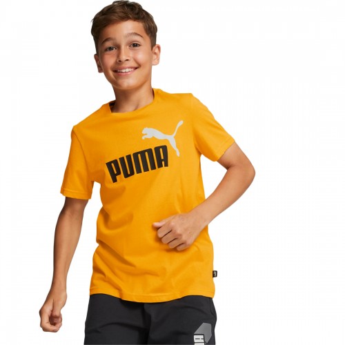 Puma Cam M/c Ess+ 2 Col Logo Tee B Camiseta M/c Infantil