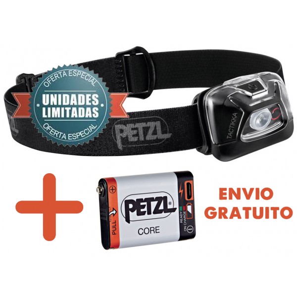 Pack Frontal Tactikka 300 + Batería Petzl Envío Gratuito