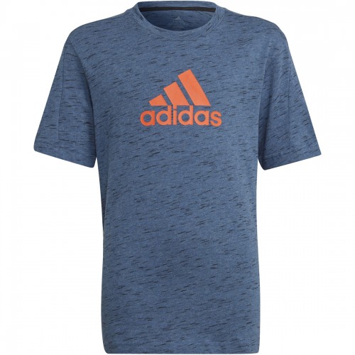 Adidas Cam M/c Jr U Bos Camiseta M/c Infantil ADHP0905_AZUL