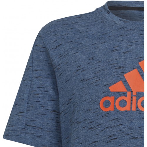 Adidas Cam M/c Jr U Bos Camiseta M/c Infantil ADHP0905_AZUL