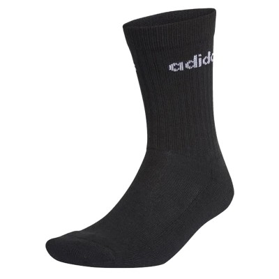 Adidas P/3 Calc Hc Crew Calcetin Hombre ADGE6171_NEGRO